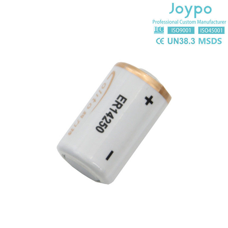 Ενιαία μπαταρία λιθίου ER14250 3.6V 1.2Ah Λίθιο για μετρητή ηλεκτρικής ενέργειας