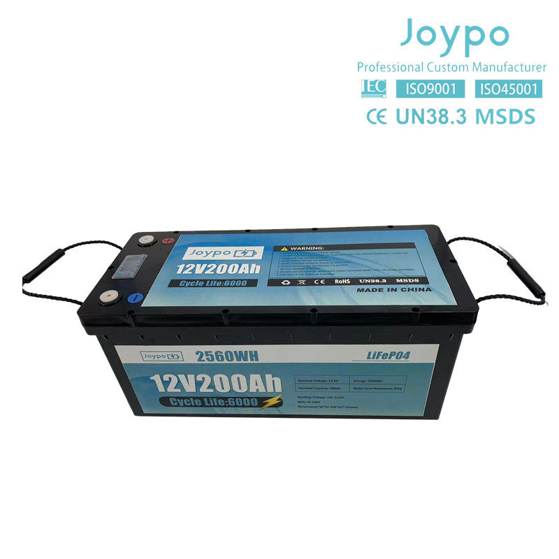 RV Camper Long Life LFP Lifepo4 μπαταρία 12V 24V 100Ah 200Ah με έξυπνο BMS