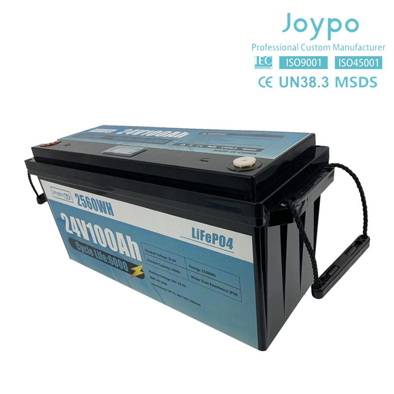 RV Camper Long Life LFP Lifepo4 μπαταρία 12V 24V 100Ah 200Ah με έξυπνο BMS