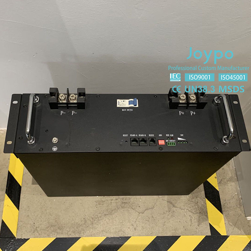 Joypo 5120Wh 51.2V 100Ah Lithium LiFePO4 μπαταρία αποθήκευσης για ηλιακό σύστημα ενέργειας