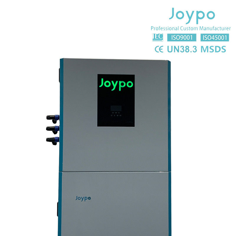 Ενιαία φάση 10kwh Συστημα αποθήκευσης ηλιακής ενέργειας 48V 200Ah μπαταρία για το σπίτι