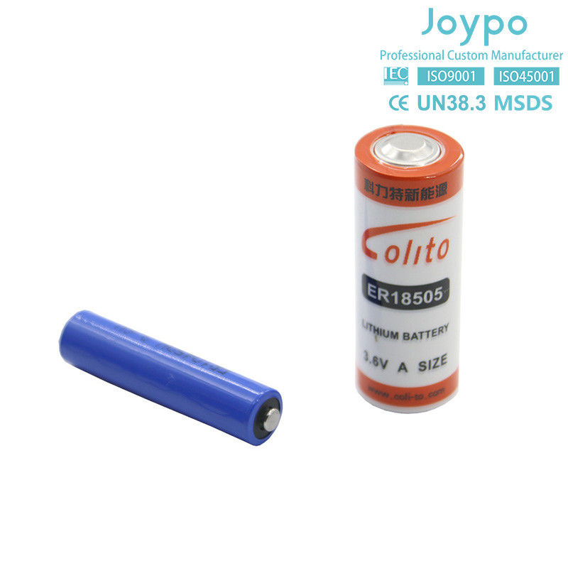 ER18505 Πρωτογενής κυψέλη μπαταρίας λιθίου 3.6V 4000mAh A Size Bobbin Cell
