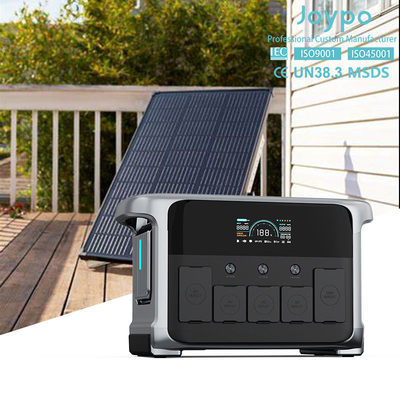 Ηλιακή φορητή γεννήτρια 1200W 1152Wh αδιάκοπη παροχή ενέργειας για το σπίτι και το μπαλκόνι