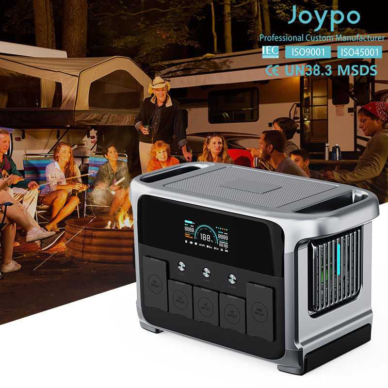 Ηλιακός γεννήτης 1200W Φορητό σταθμό ηλεκτρικής ενέργειας για κάμπινγκ με αμφίδρομο μετατροπέα