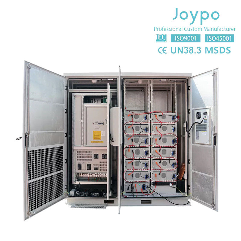 Joypo Commercial Lifepo4 Λιθιογενής μπαταρία Συστήματα αποθήκευσης ηλιακής ενέργειας 100kw 200kWh Λιθιογενής μπαταρία ιόντων