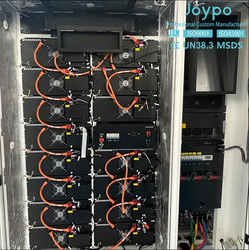Joypo 100kW 215kWh Εμπορικό και βιομηχανικό σύστημα αποθήκευσης ενέργειας IP55 Μοντέλος μπαταρίας Δυνατότητα 280Ah