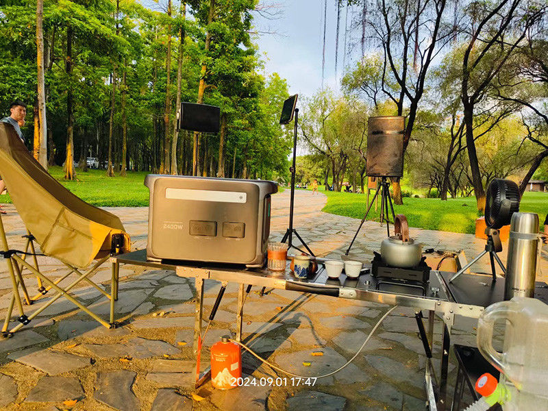 LiFePO4 μπαταρία 2400W σύστημα ηλεκτρικής ενέργειας υποστήριξης UPS 2kva 110V 220V ηλιακή γεννήτρια για ήσυχη κατοικία